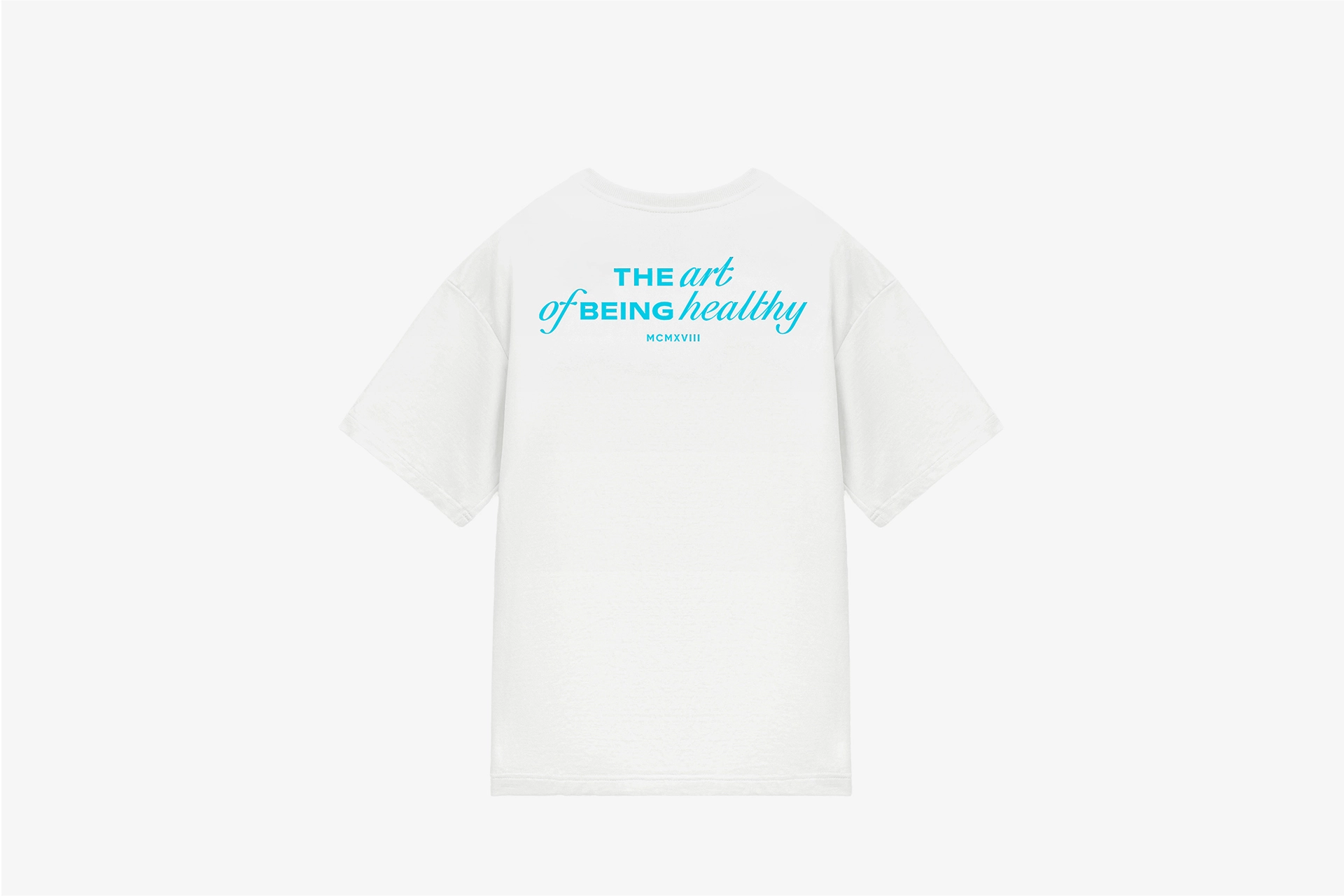 Oversized T-shirt, ivory white